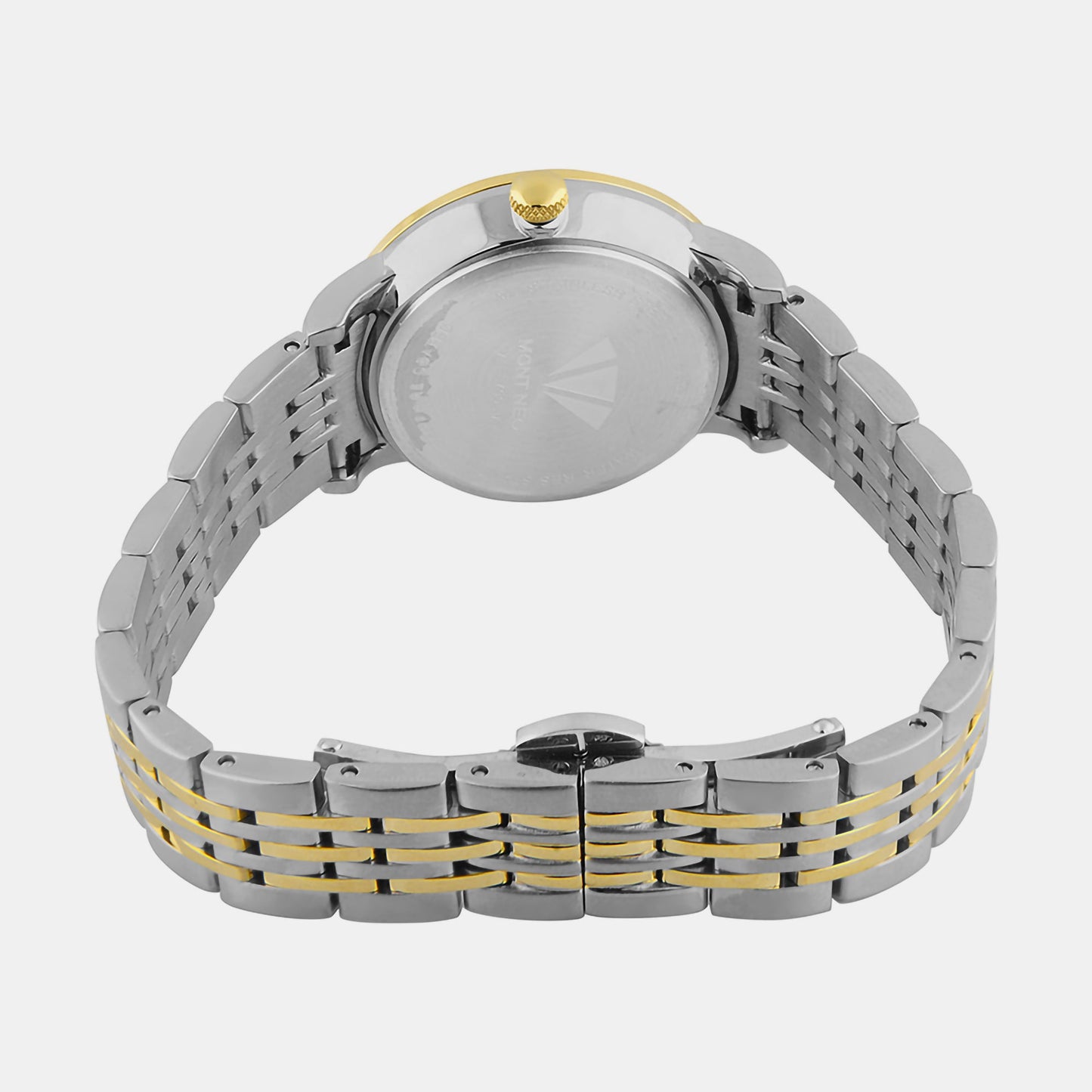 Women's Silver Chronograph Stainless Steel Watch L7005M-M1203