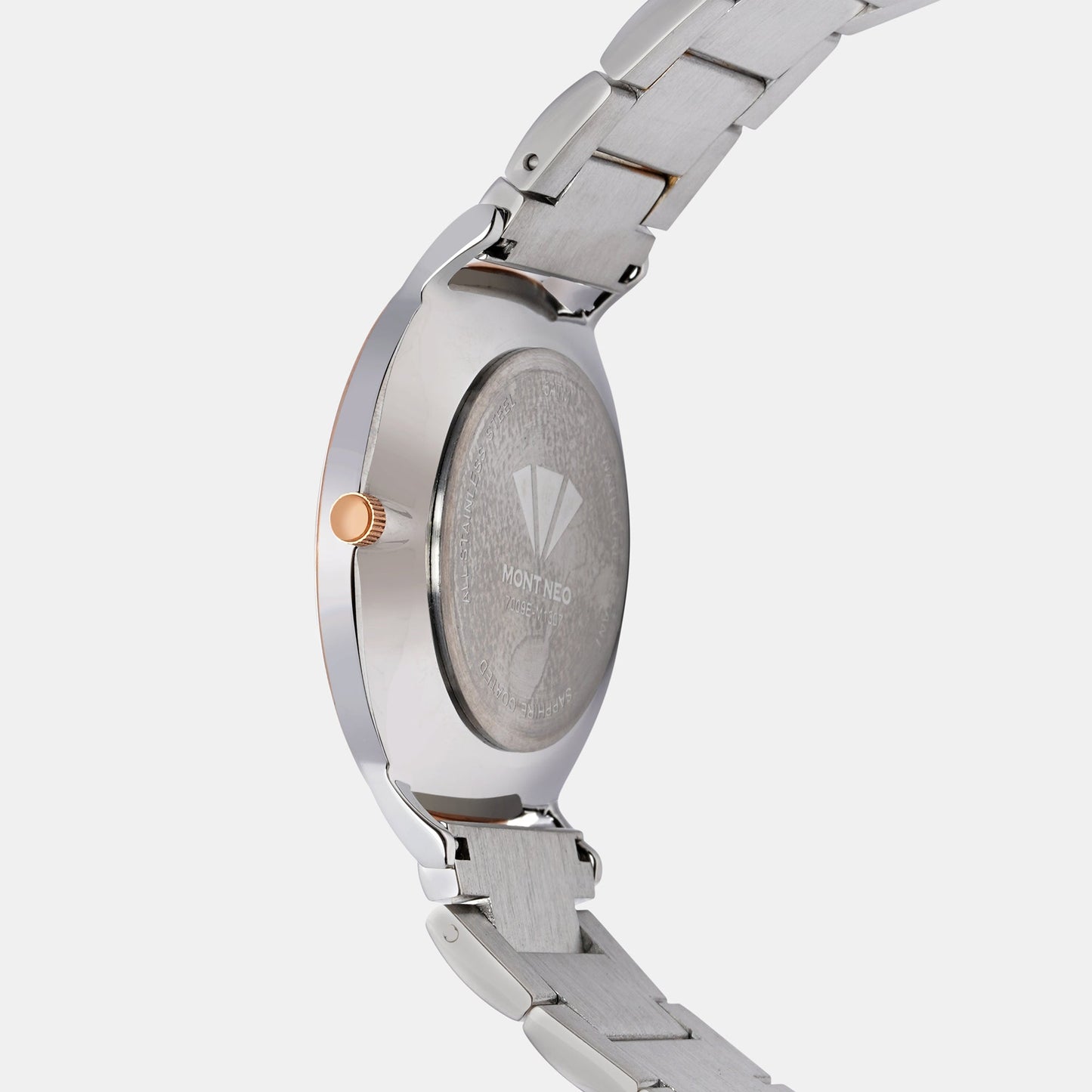 Women's Charming Rose Gold Analog Stainless Steel Watch 7009E-M1307