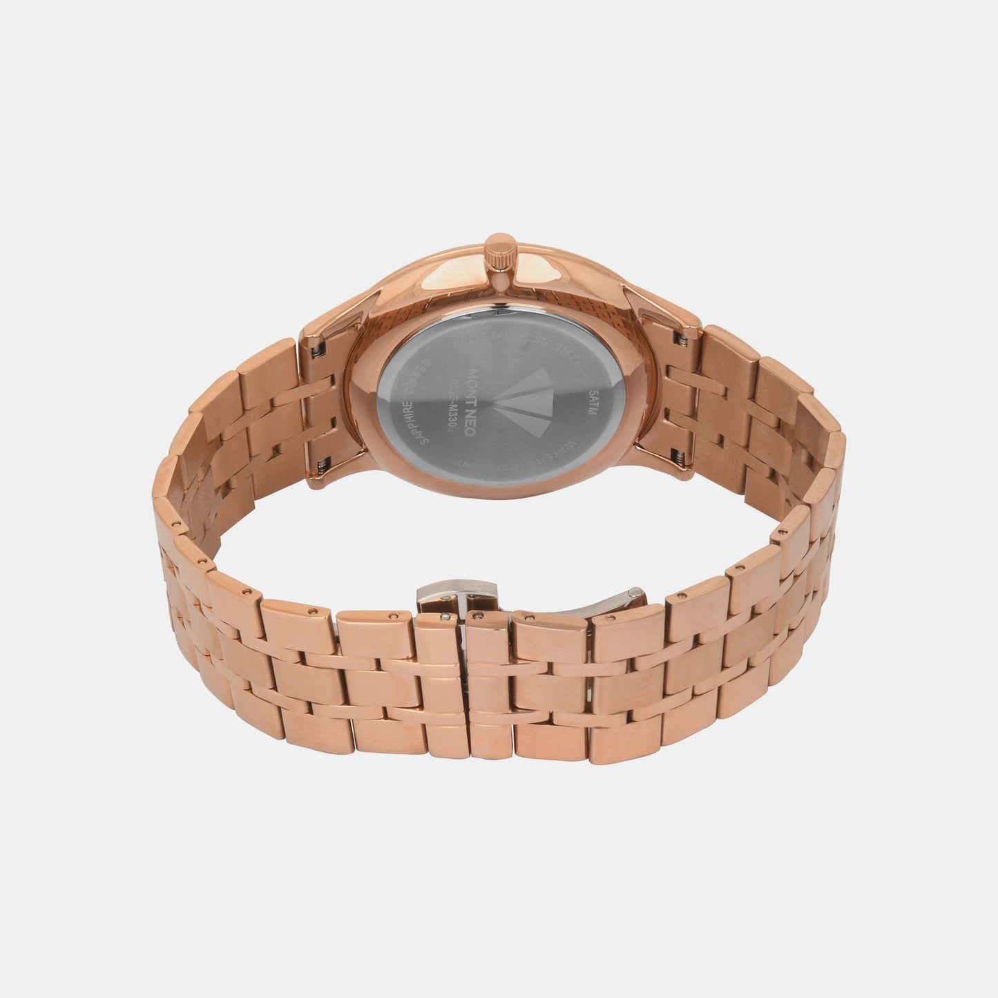 Men's Brown Analog Stainless Steel Watch 1035E-M3306