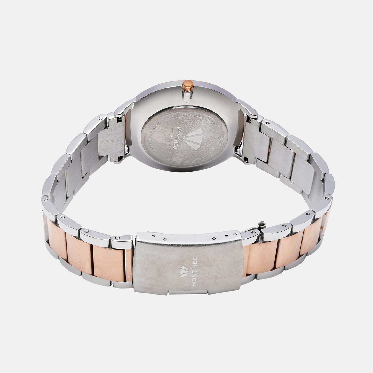 Women's Charming Rose Gold Analog Stainless Steel Watch 7009E-M1307