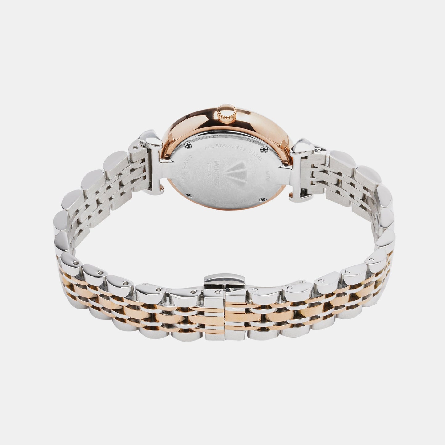Women's Chic Silver Analog Stainless Steel Watch 7505T-M3303