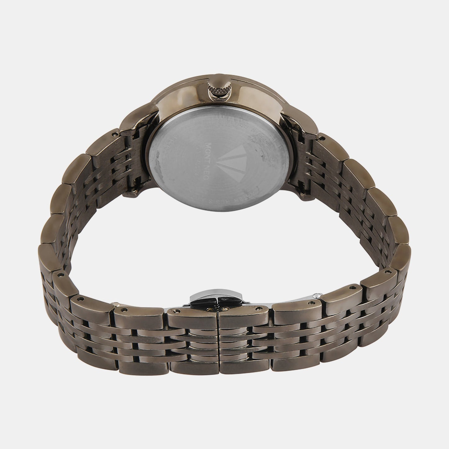Women's Grey Chronograph Stainless Steel Watch L7005M-M7715