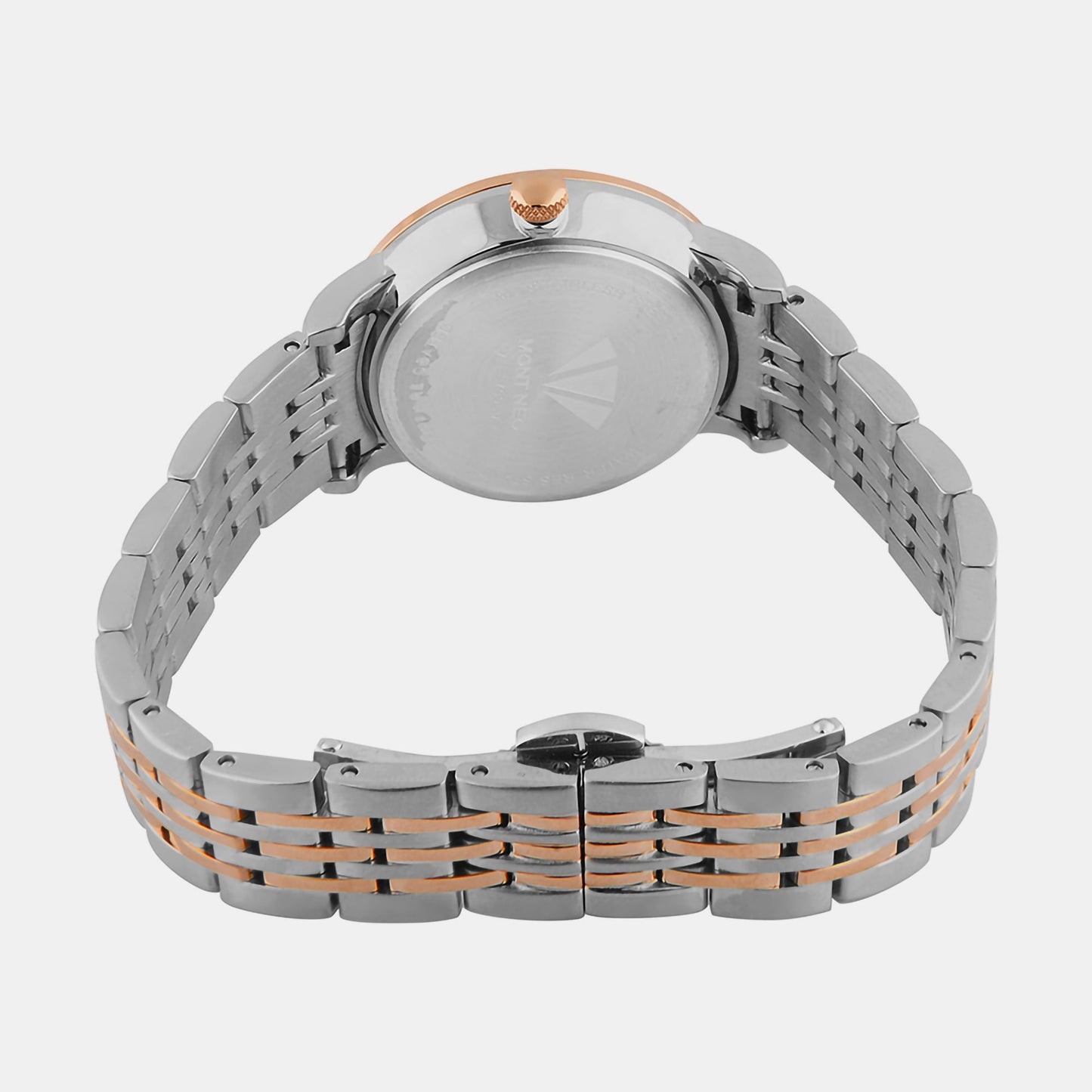 Women's Silver Chronograph Stainless Steel Watch L7005M-M1303