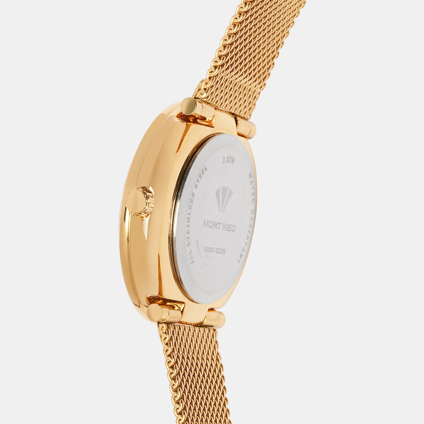 Women's Ivory Analog Stainless Steel Watch 9006T-B2209