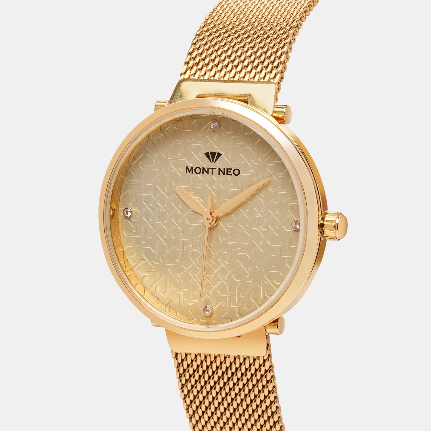 Women's Ivory Analog Stainless Steel Watch 9006T-B2209