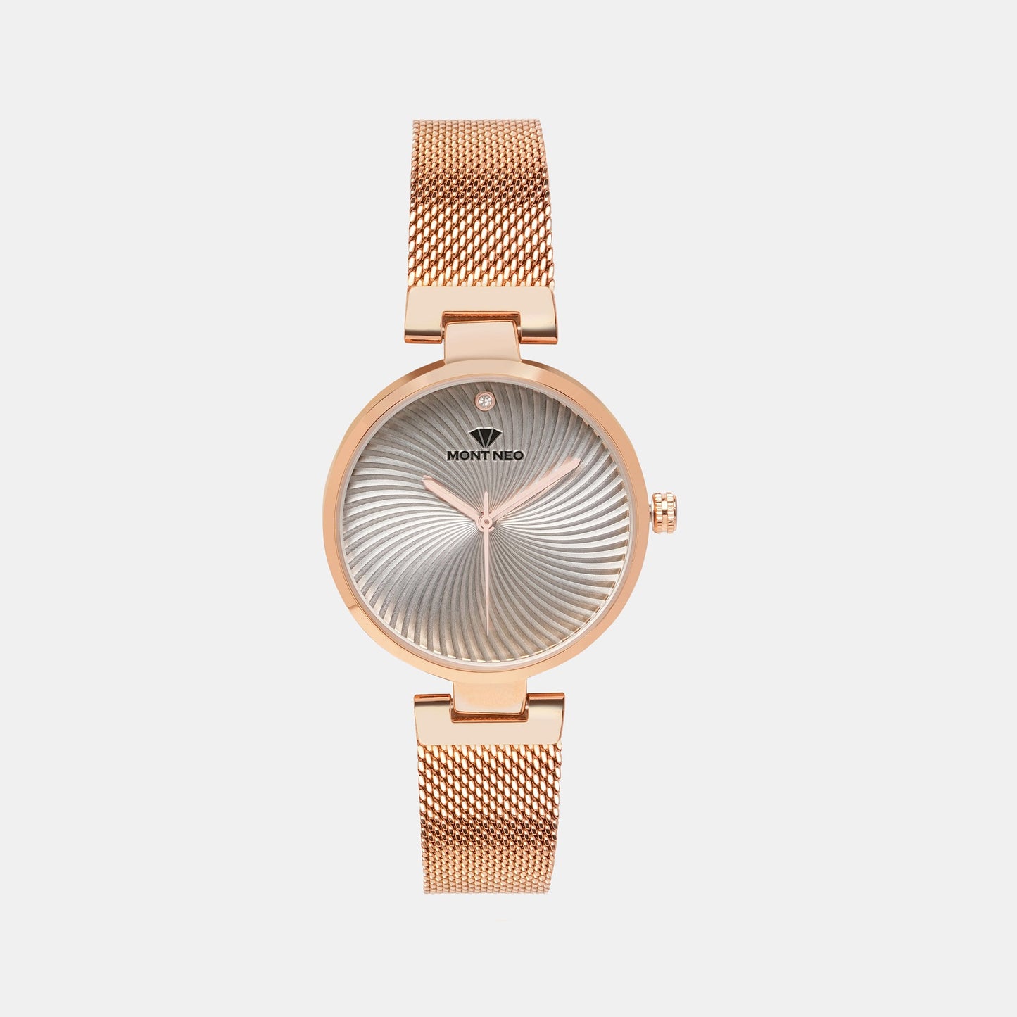 Women's Silver Analog Stainless Steel Watch 9005T-B3303