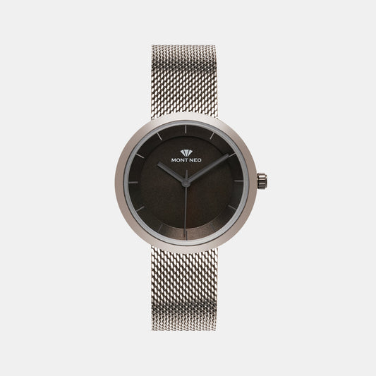 Women's Gun Analog Stainless Steel Watch 9002T-B8816