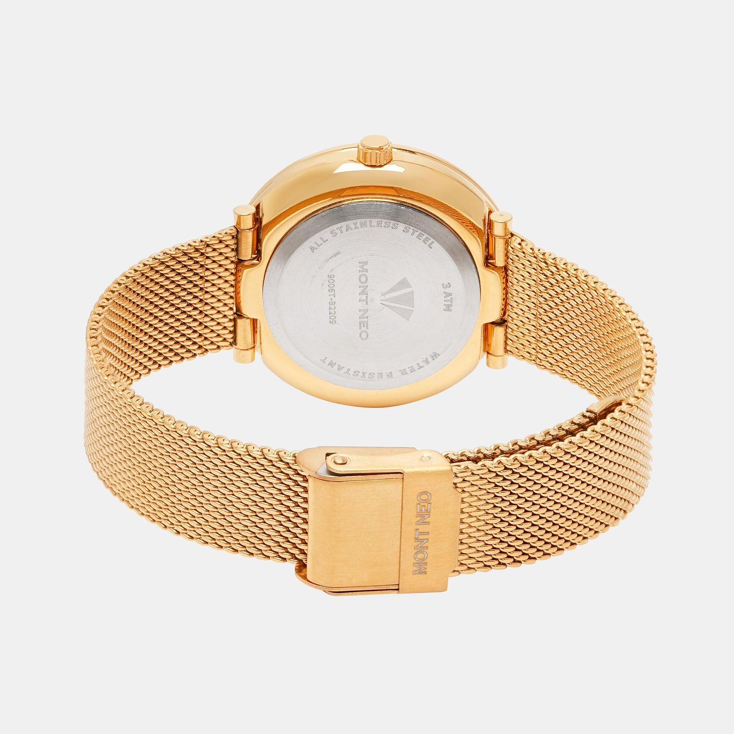 Women's Ivory Analog Stainless Steel Watch 9006T-B2209