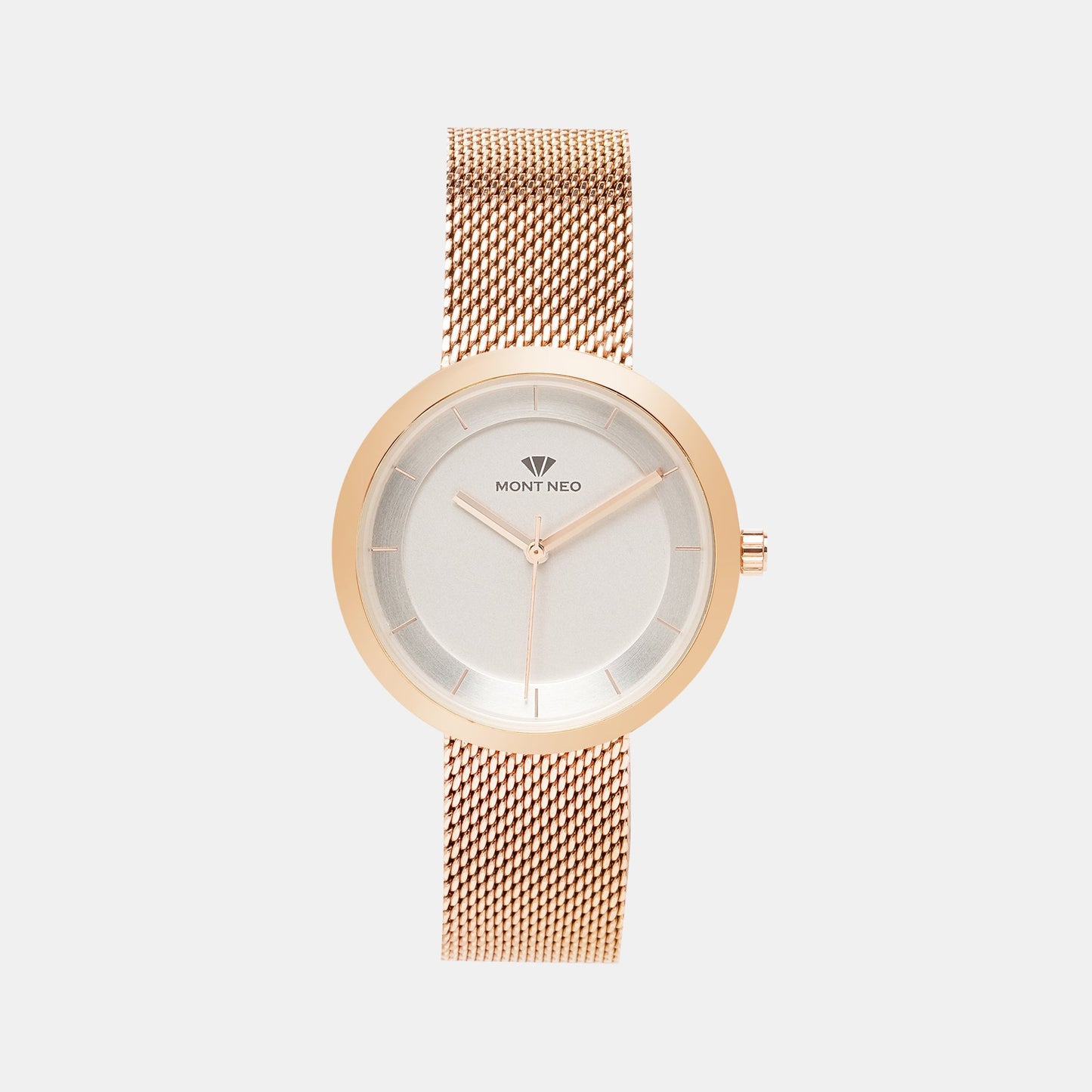Women's Silver Analog Stainless Steel Watch 9002T-B3303