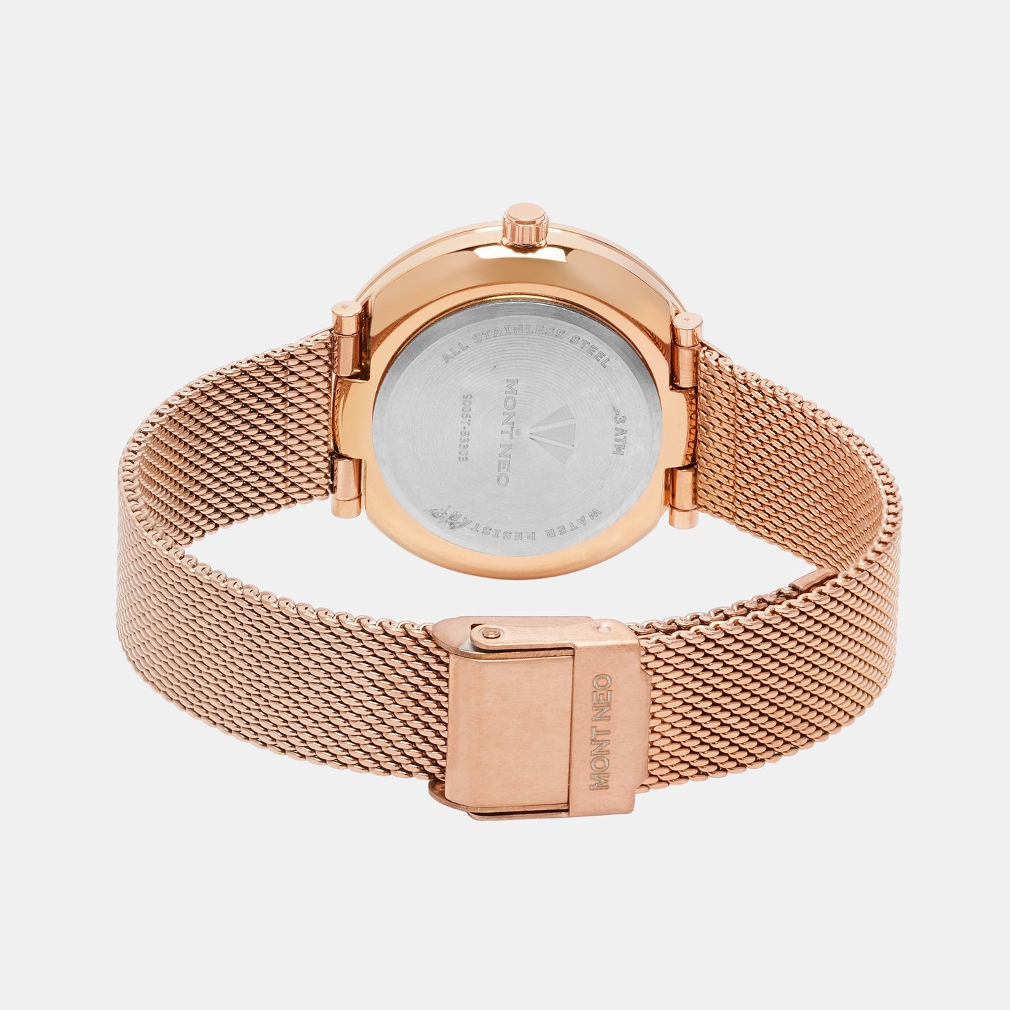 Women's Silver Analog Stainless Steel Watch 9006T-B3303