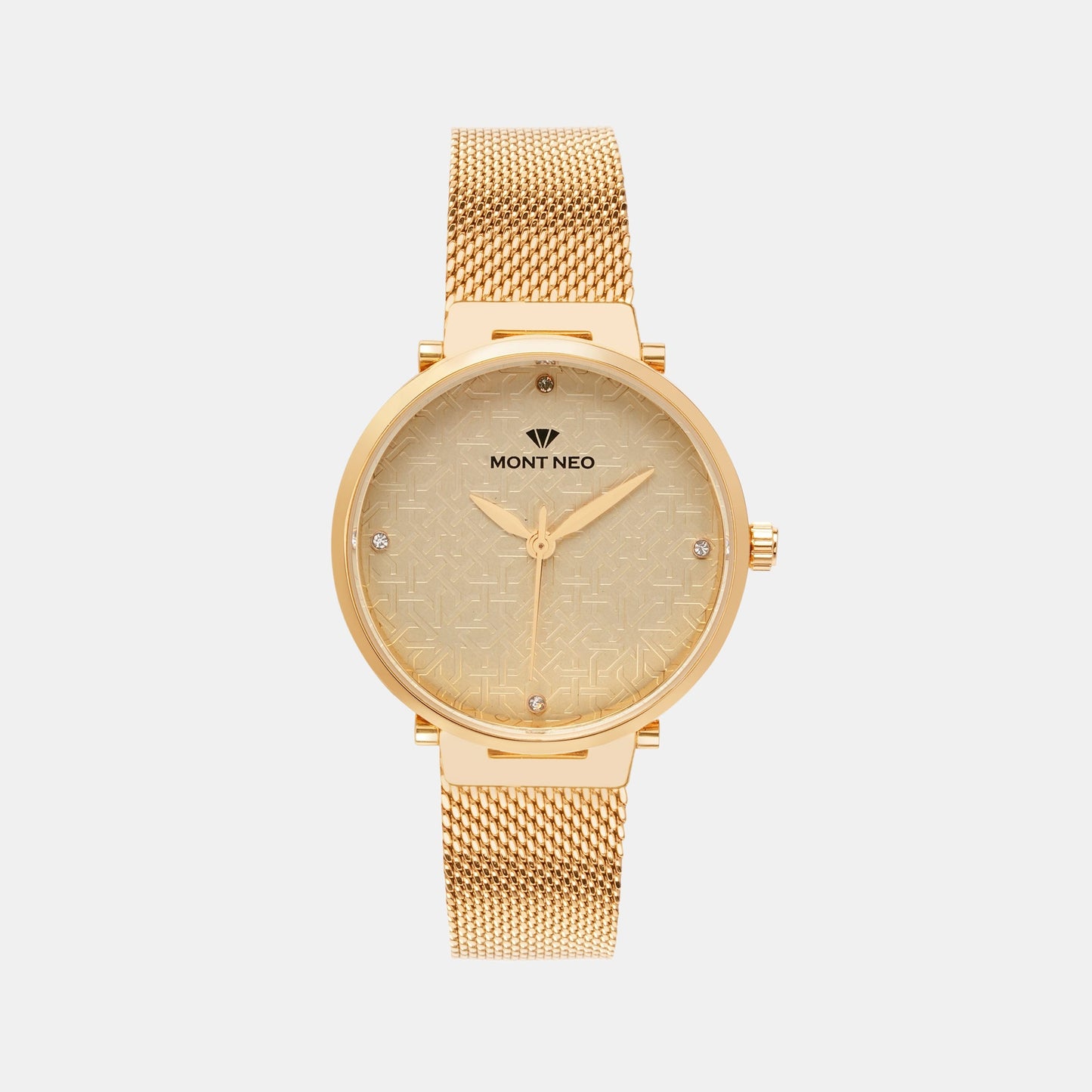 Women's Ivory Analog Stainless Steel Watch 9006T-B2209