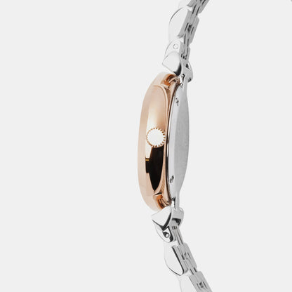 Women's Chic Silver Analog Stainless Steel Watch 7505T-M3303