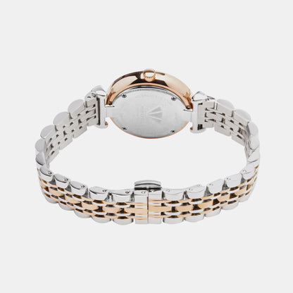 Women's Chic Silver Analog Stainless Steel Watch 7505T-M3303