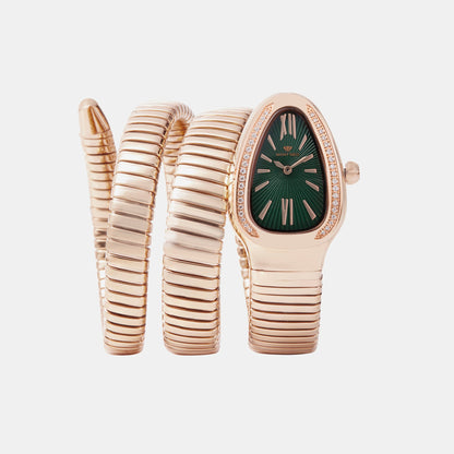 Mont Neo Oval Green Analog watch