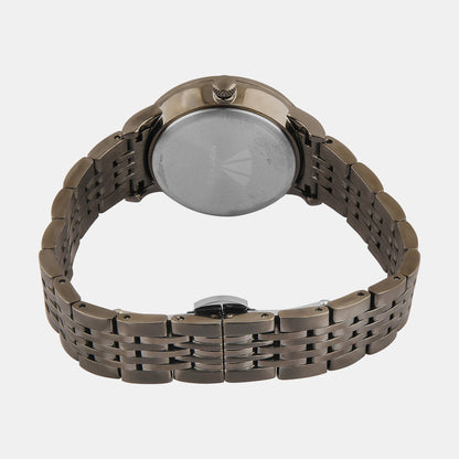 Women's Grey Chronograph Stainless Steel Watch L7005M-M7715