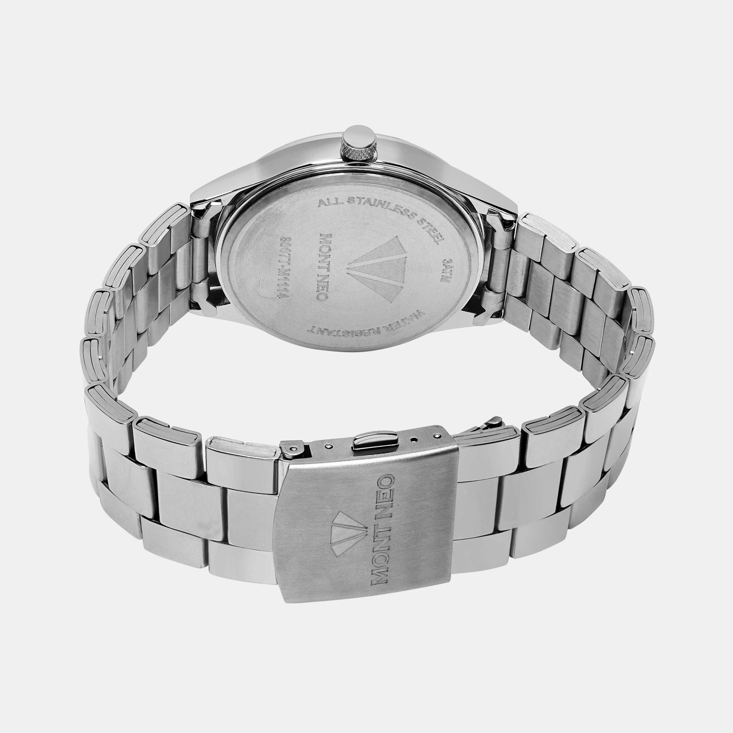 Men's Stylish Green Analog Stainless Steel Watch 8007T-M1114