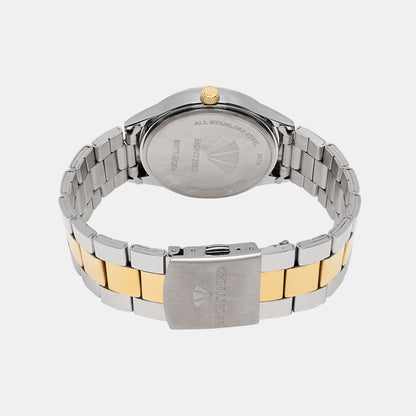 Men's Modern Black Analog Stainless Steel Watch 8007T-M1204