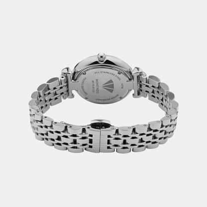Women Quartz Blue Dial Analog Stainless Steel Watch 4517B-M1120