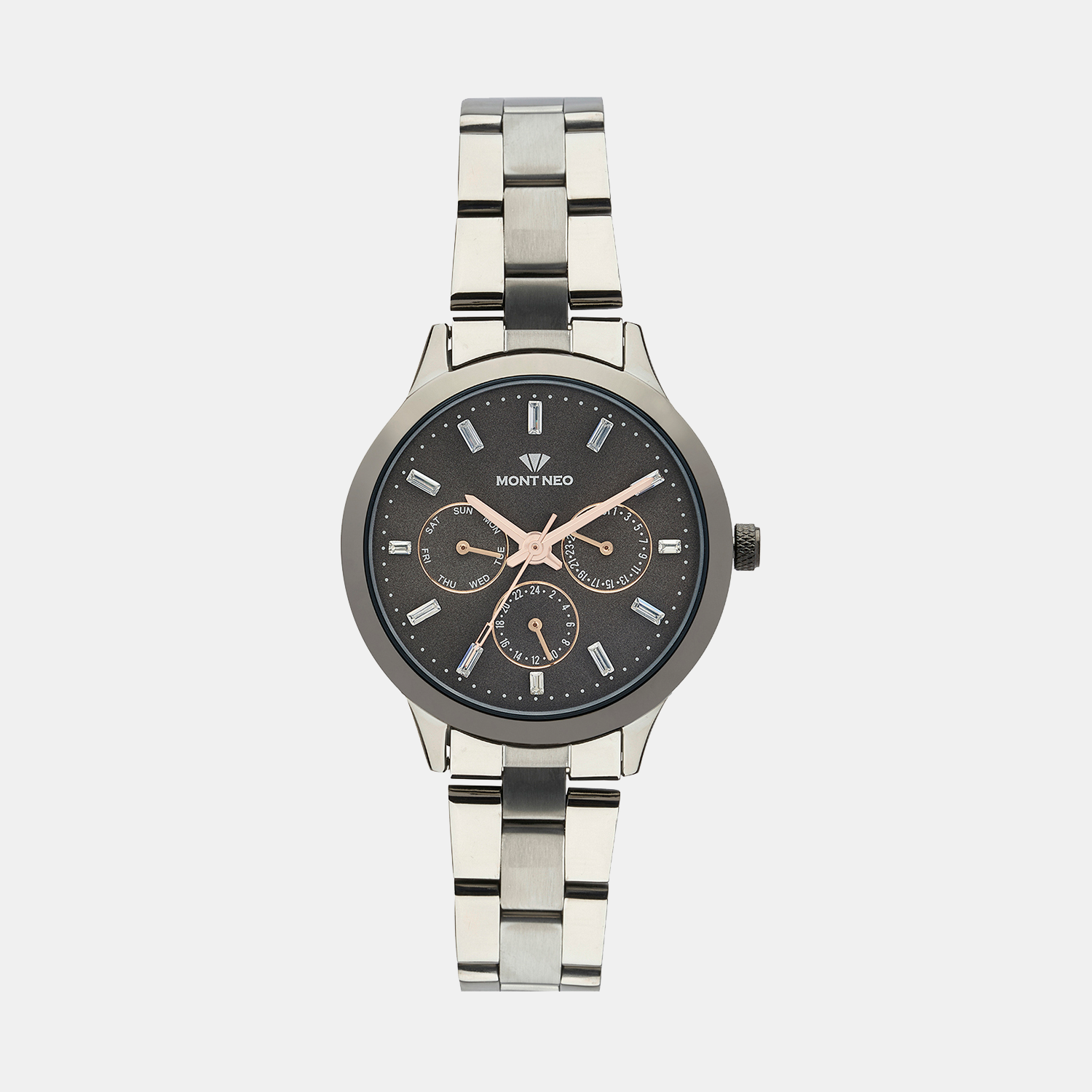 Mont Neo Round Gun Chronograph watch