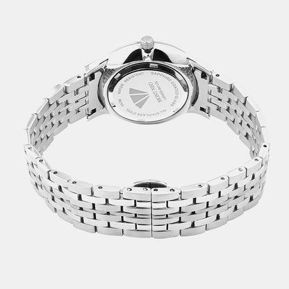 Women Quartz Blue Dial Analog Stainless Steel Watch L8500D-M1120