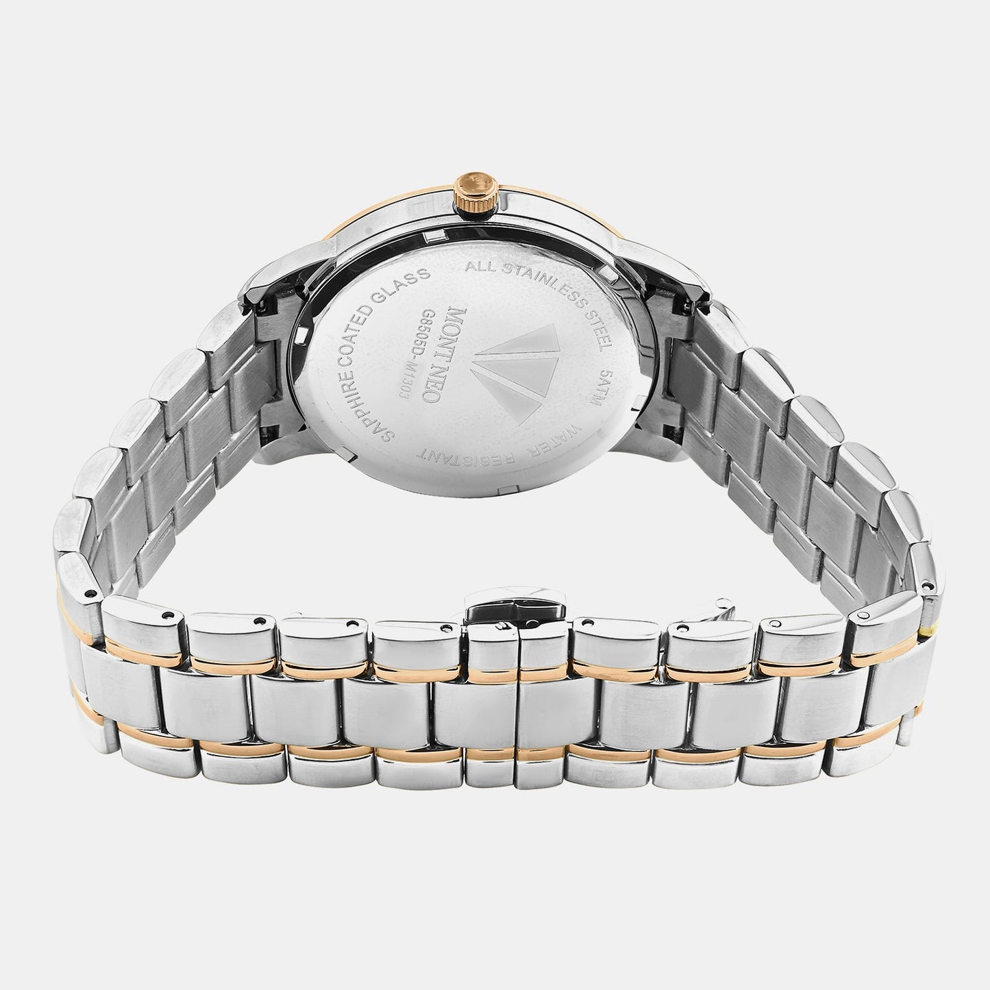 Women Quartz Silver Dial Analog Metal Watch L8505D-M1303
