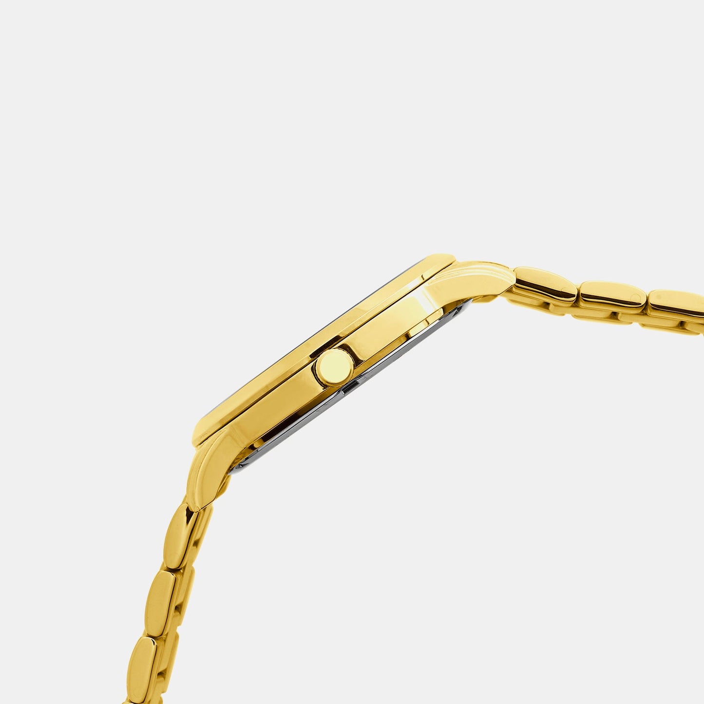 Women Quartz Gold Dial Analog Metal Watch L8505D-M2209